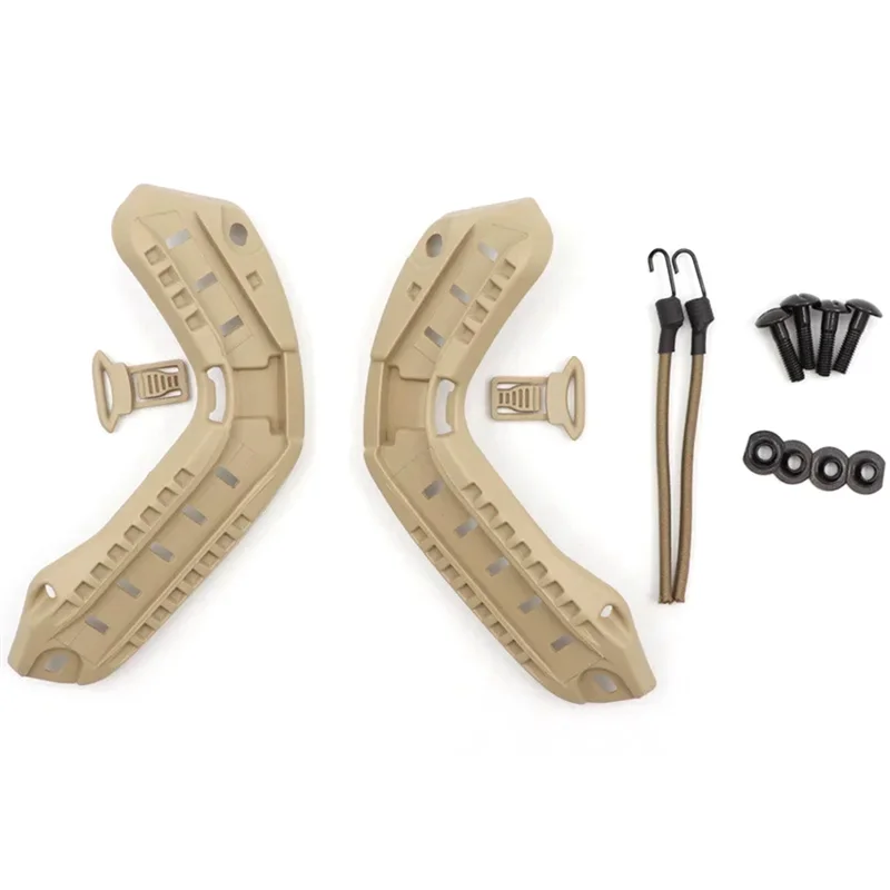 

M01K For FAST Helmet Rail Accessories Multifunctional DIY For CS Protective Gear Arc Portable Helmet Rail Spare Parts Parts B1