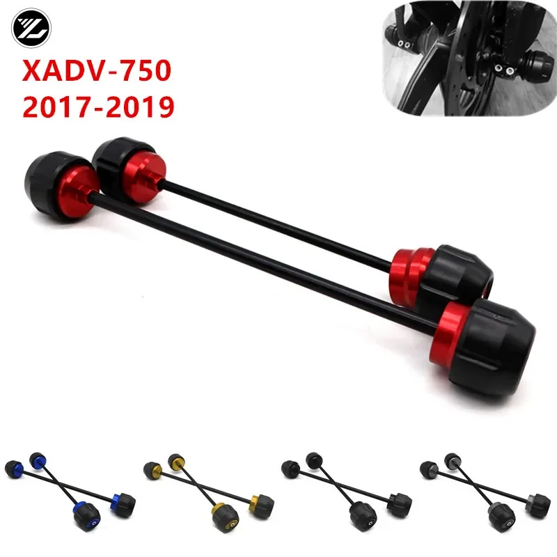 

Мотоцикл для Honda XADV 750 X-ADV 750 XADV X-ADV 750 2017 2018 2019 2020 2021, вилка колеса, ось, слайдер, крышка, защита от столкновений