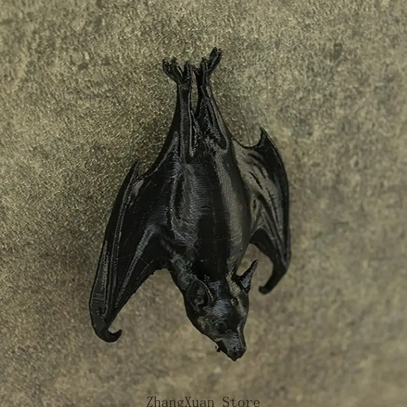 6 Stück Halloween-3D-Fledermaus-Kühlschrankmagnete mit PET-Konstruktion für Kühlschränke, magnetische Whiteboards und – Detail 4
