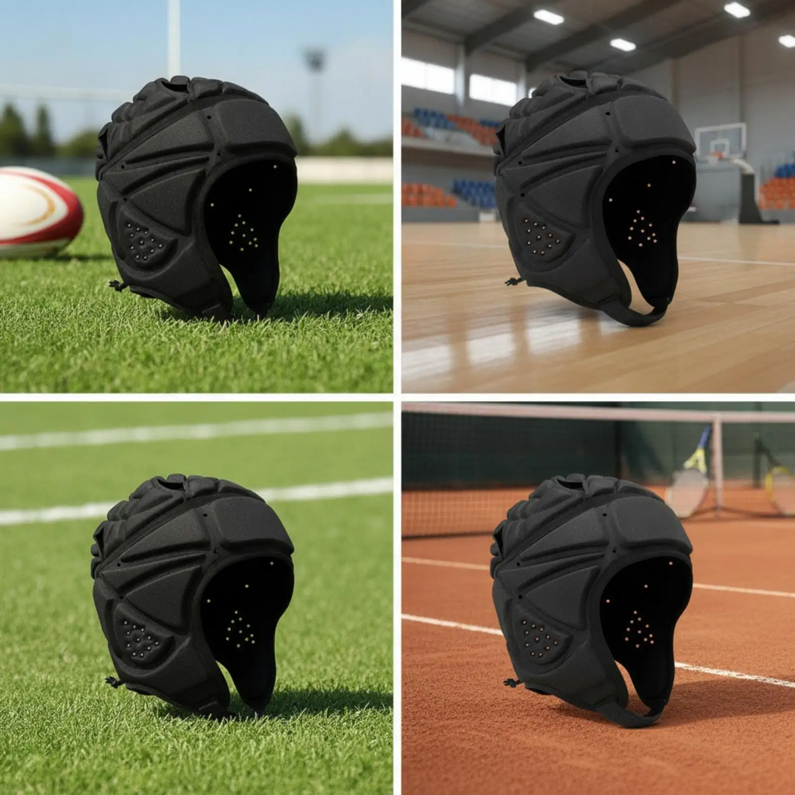 Breathable Sports Protective Cap for Cycling Skateboarding Motocross Men Women Flexible EVA Foam Safety Helmet Cover