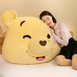 55cm Disney Anime Winnie The Pooh Pillow Cute Cartoon Bear Doll Plush Toy Car Cushion Sleep Pillow Toys for Girl Birthday Gift