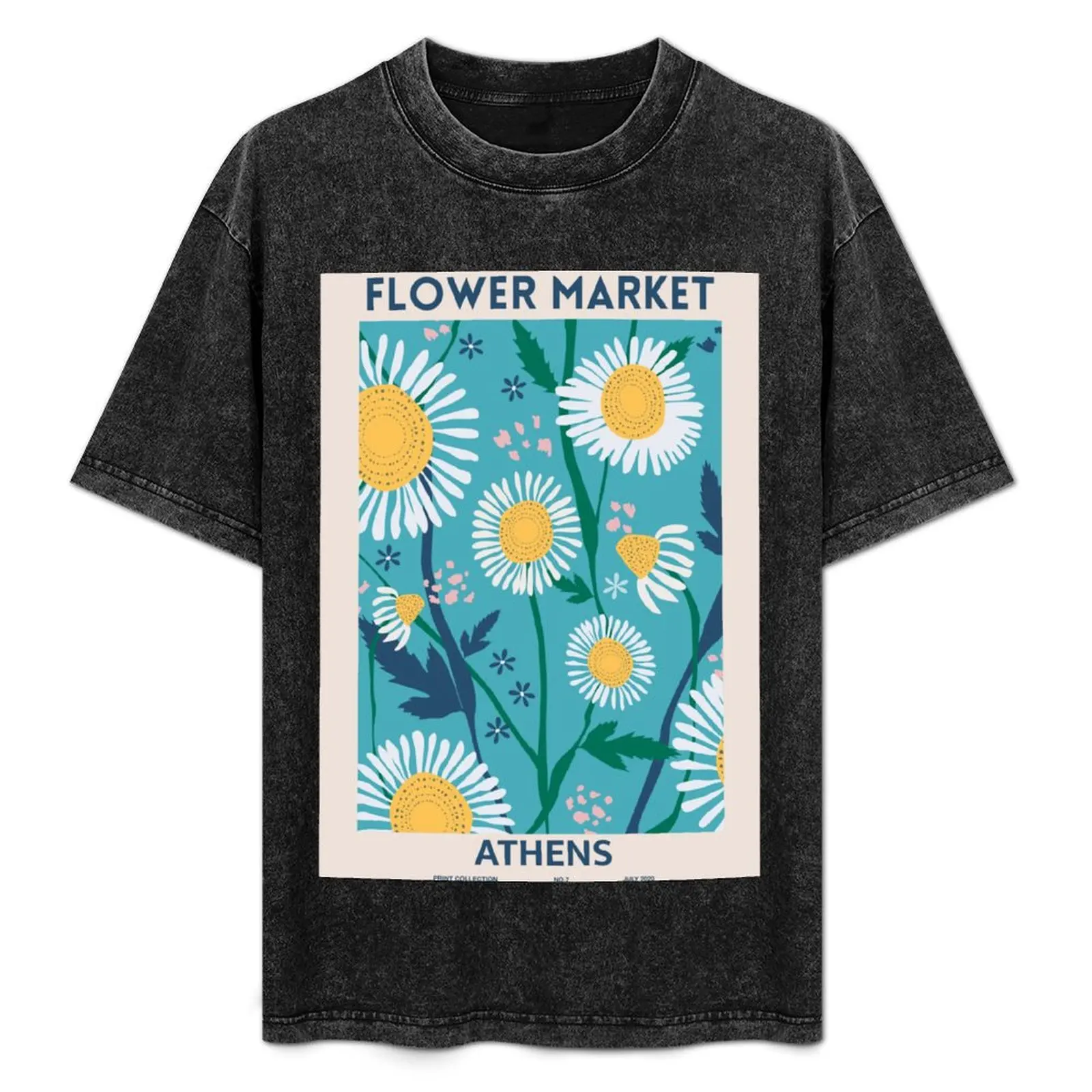 

Flower Market T-Shirt Durable Work Wear T-Shirt