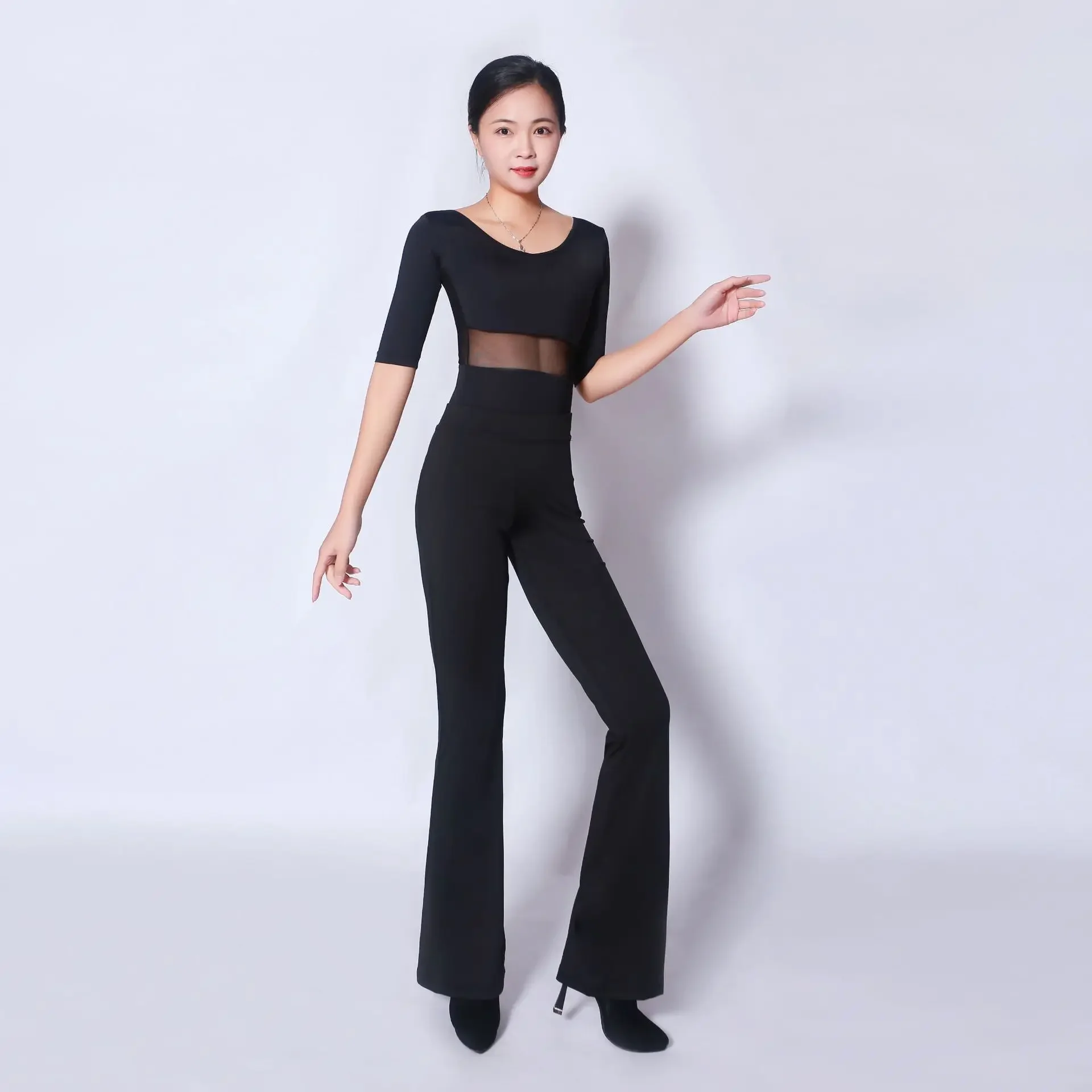 

Body costume, Hu Beier dance costume, ballet costume, female art exam body basic training , adult jumpsuit, gymnastics Ru