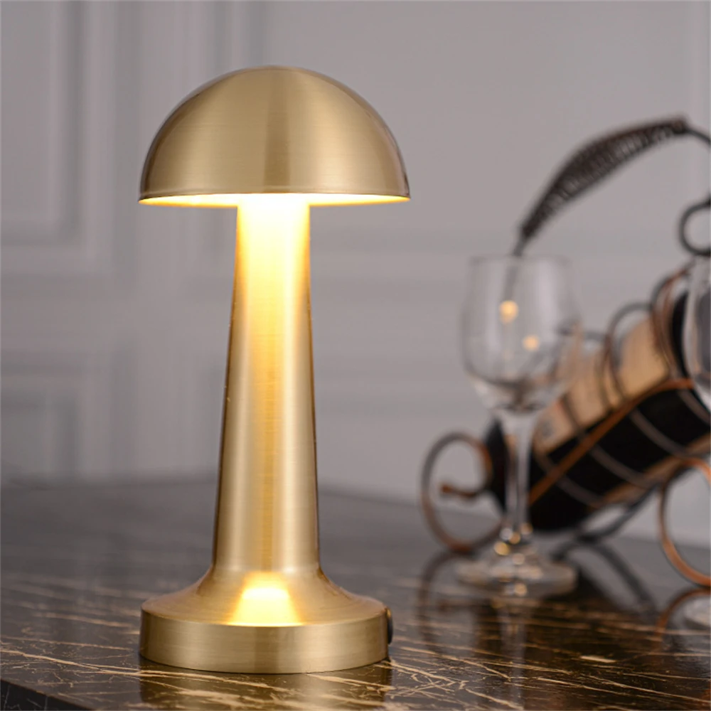 

Simple LED Charging Bar Table Lamp Metal Hotel Table Bedside Lamp USB Charging Creative Personality Decorative Table Lamp