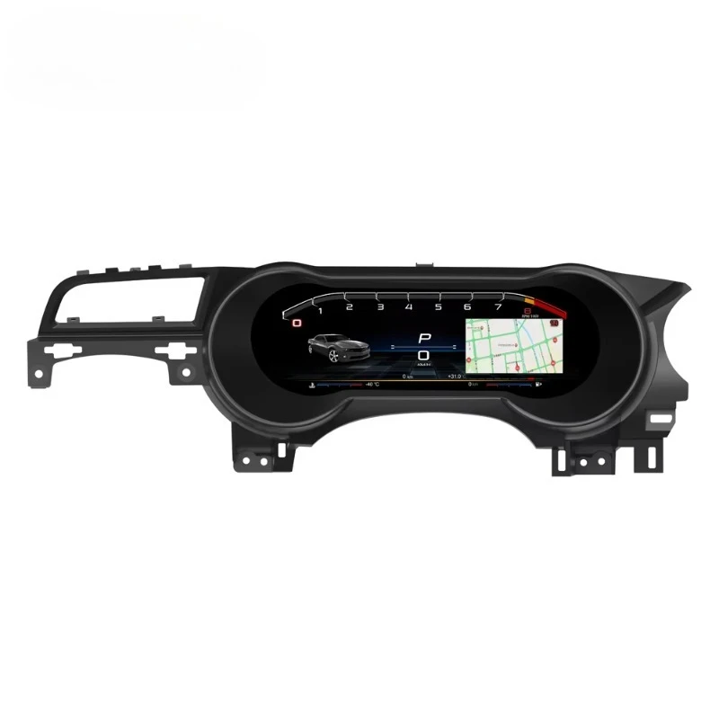Mustang 2015-2021 12.3-inch Fuel Gauge, LCD Instrument Panel, Speedometer, AI Carplay Screen