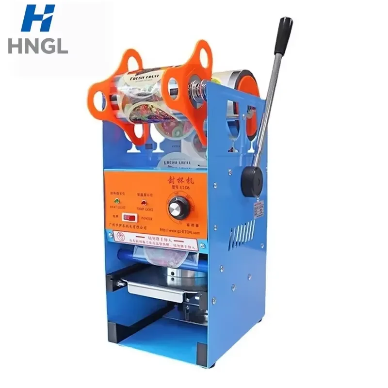 Commercial Milk Cup Sealer, Manual Type for Bubble & Juice Cups