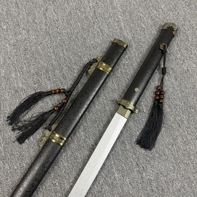 Espadas maestras de 102,5 cm/40,35 pulgadas, periféricos de Anime Katana de madera, creatividad, Cosplay coleccionable con vaina, modelo de accesorios, juguete al aire libre