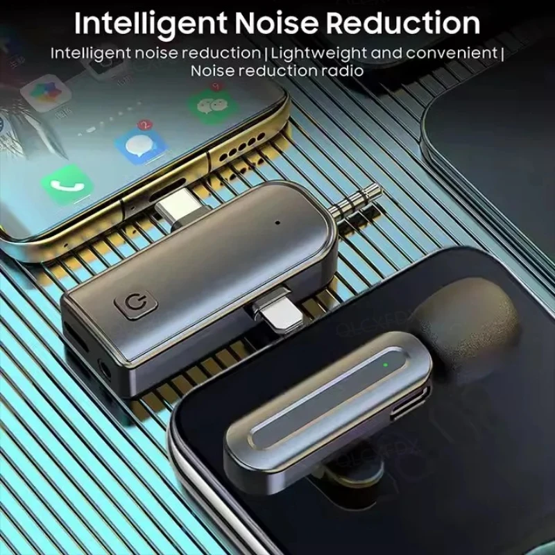 SX26 3 IN 1 อัพเกรด Lavalier ไมโครโฟนลําโพงสําหรับการบันทึกวิดีโอไมโครโฟนไร้สายบลูทูธสําหรับ Tiktok Live Broadcast