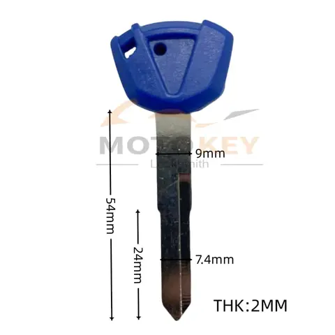 Motorcycle Key For Kawasaki Vulcan Versys Ninja 400 650 H2 H2R Z900 Z400 Z650 Z1000 ZX6R ZX9R ZX10R Detachable chip car key