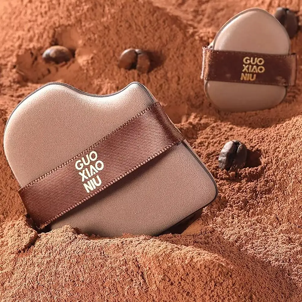 6 stks/doos Draagbare Droog Nat Gebruik Make-Up Blender Rookwolken Dubbelzijdig Make-Up Tool Poederdons Cosmetische Tool Voor Vrouw Schoonheid