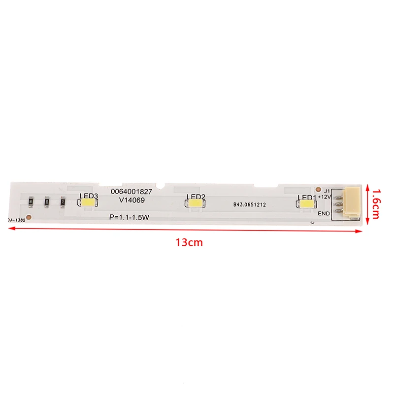 1Pc DC12V 1.5W LED Light Strip Bar For Haier BCD-575WDBI Freezer Refrigerator RoHS 0064001827 Fridge DIY Accessories.