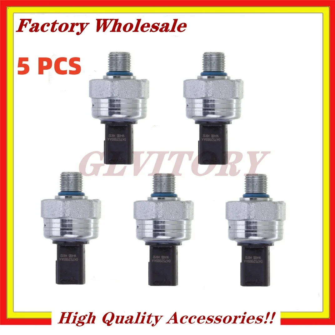 

NEW 5PCS Fuel Oil Pressure Sensor 04752889AA 0501326481 for Chrysler Pacifica Voyager 200 Jeep Compass Renegade Cherokee Ram