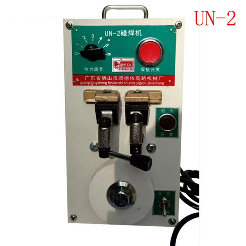 2000KW Welding Machine Mini Butt Welders With Tempering Band Saw Blade Metal Strip UN-2 Steel Butt Welder