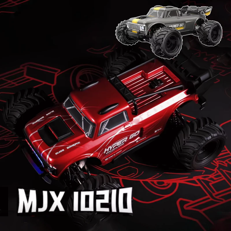 MJX Rc Remote Control Car 10210 1/10 Full Scale Brushless 4WD High Speed Electric Professional Racing Off Road Adult