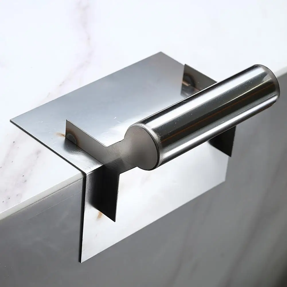 Corner Trowel Stainless Steel With Grip Handle Professional Plaster Accessory Wall Repair Tool For Mudding Drywall Scraping