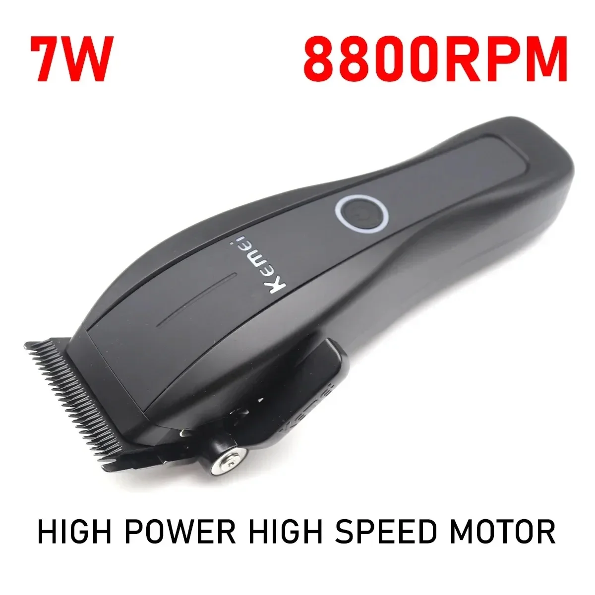 Kemei Trimmer Professional Hair Clipper Brushless Motor Haircut Machine with Charging Base Hair Clippers Men Km-2286 Km-2295