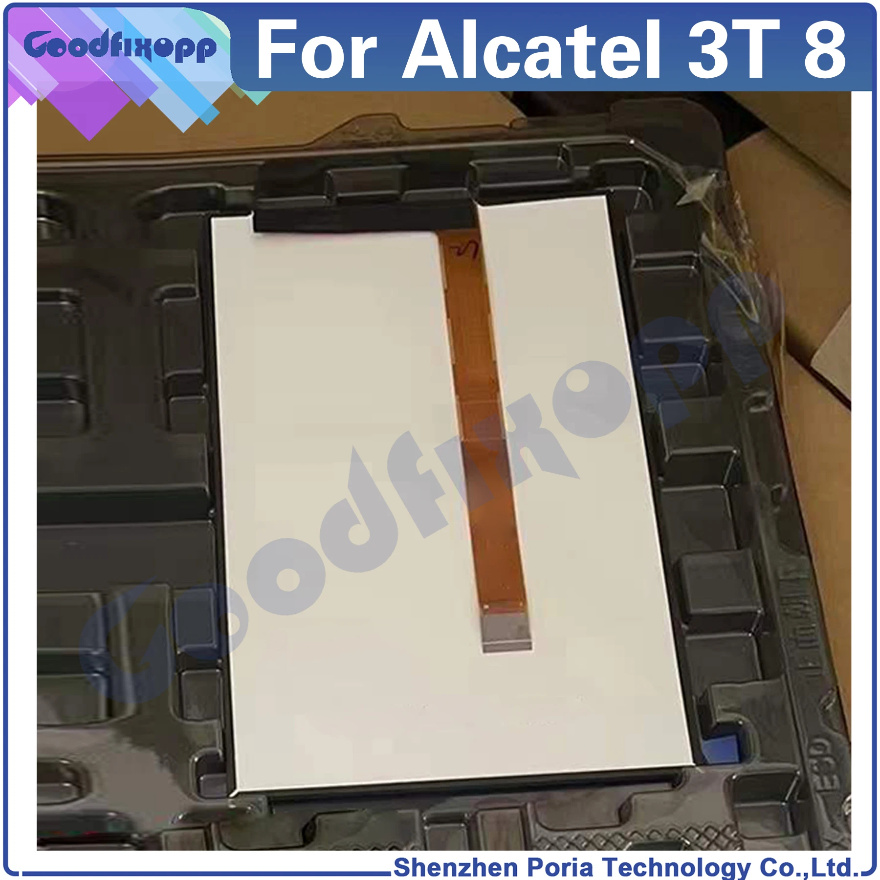 

For Alcatel 3T 8 9027 LCD Display Screen Digitizer Repair Parts Replacement