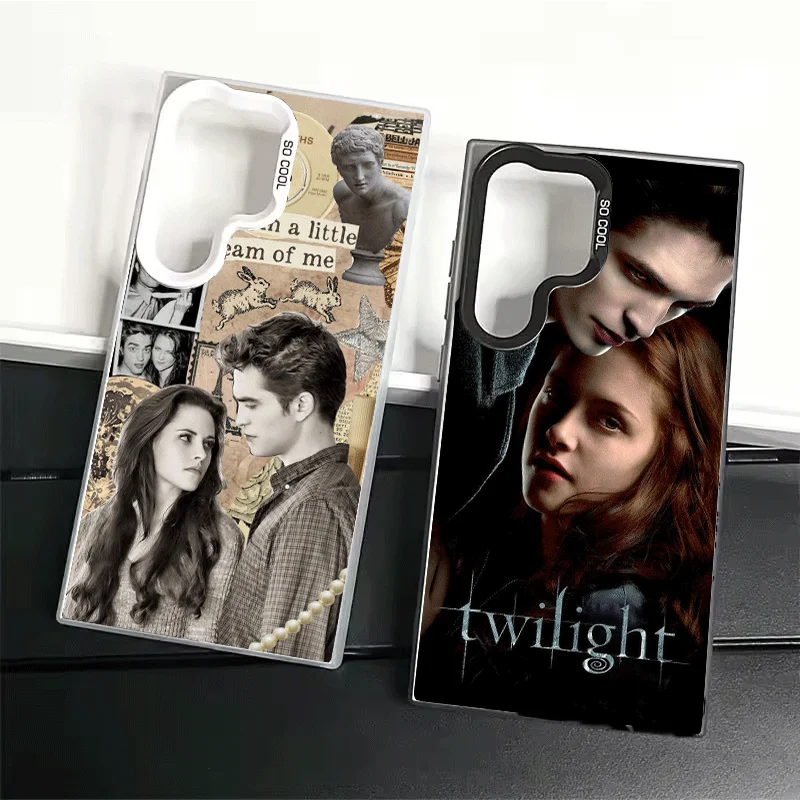 Twilight Saga Edward Soft Phone Case for Samsung Galaxy S24 S25 FE S26 Edge S23 Ultra S22 Plus S21 + Shockproof Cover Back Shell