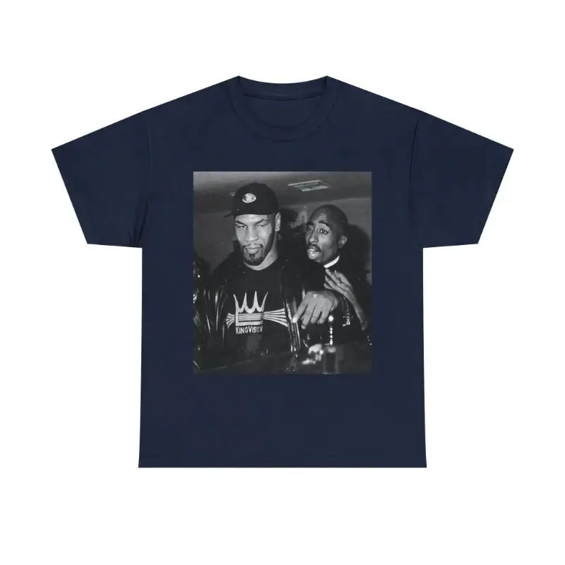 

Mike Boxing Printed Cotton T-shirt Unisex Men Women Causal Tyson Tops Summer Round Neck Short Sleeve Graphic Tee Big Size