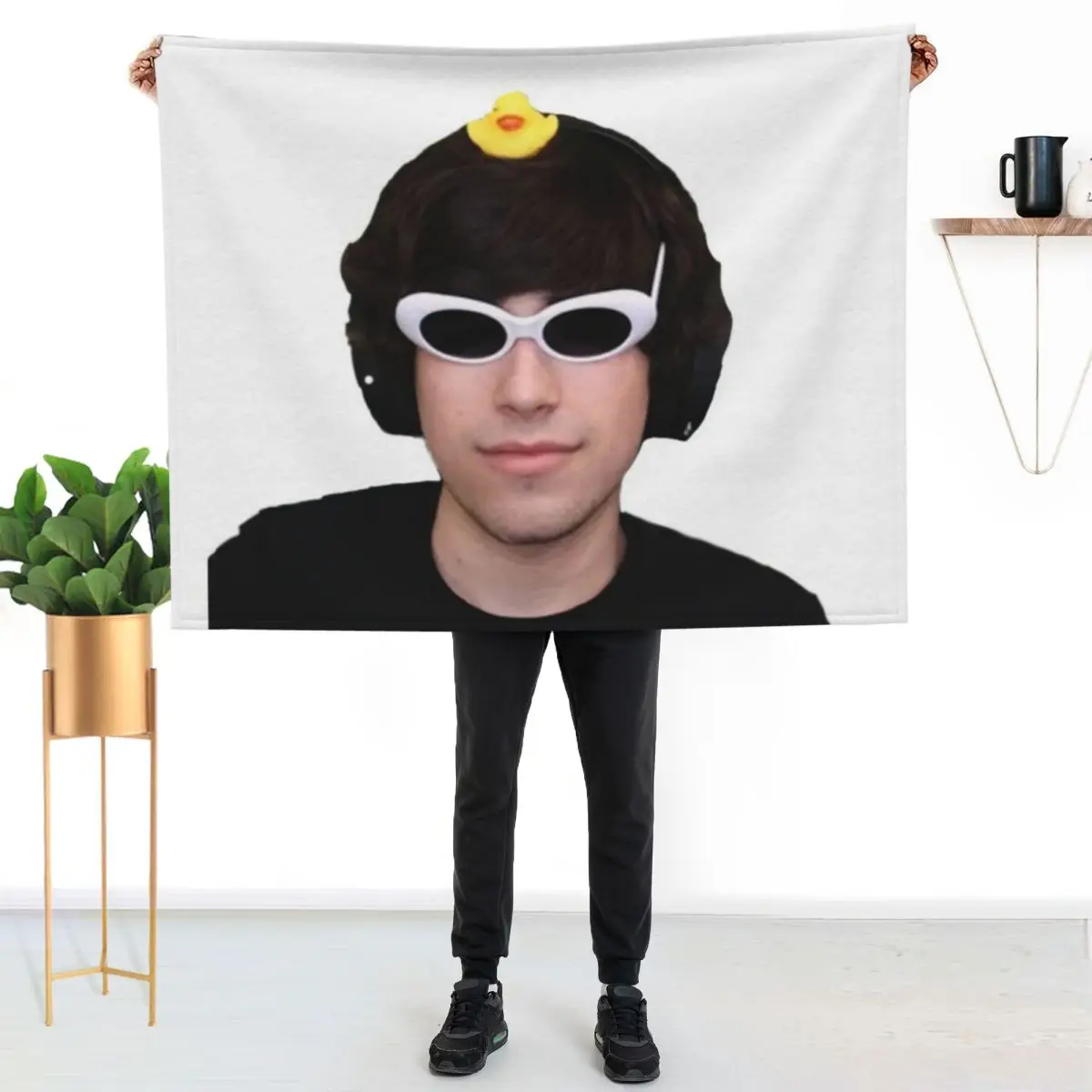 

GeorgeNotFound | Dream smp Throw Blanket Warm Throw Blanket Gift for Anniversary