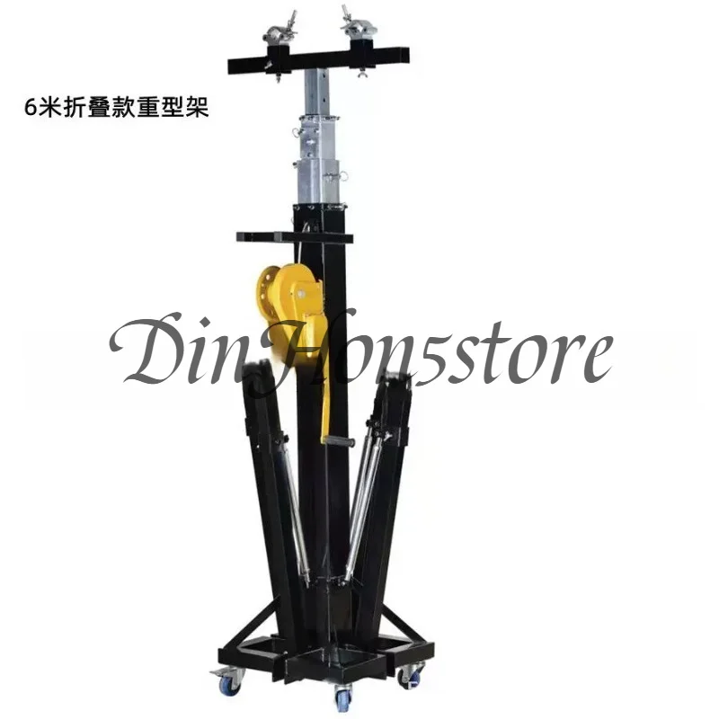New Arrival 250KG Load Heavy Duty 6M Winch Led Screen Stage Light Line Array Speaker Truss Lift Tower Truss Crank Stand