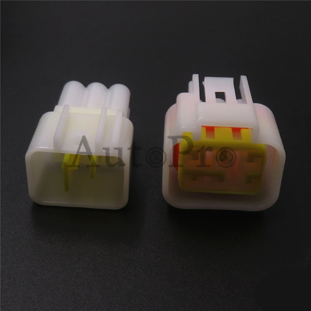 1 Set 6 Hole FW-C-6M-B FW-C-6F-B AC Assembly Auto Waterproof Wire Cable Connectors Car Male Plug Female Socket