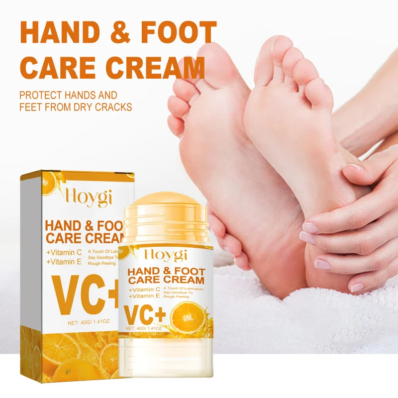 

Nourishing Hand & Foot Cream - Intensive Moisturizer For Dry Cracked Skin, Vitamin E & C Enriched Formula For Soft Smooth Skin