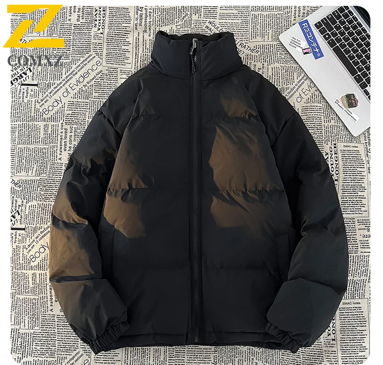 Winter Jacket Men 2025 Autumn Winter New 3-in-1 Color Block Hooded Thickened Warm Parka Adventure Windproof Lightweight Coat