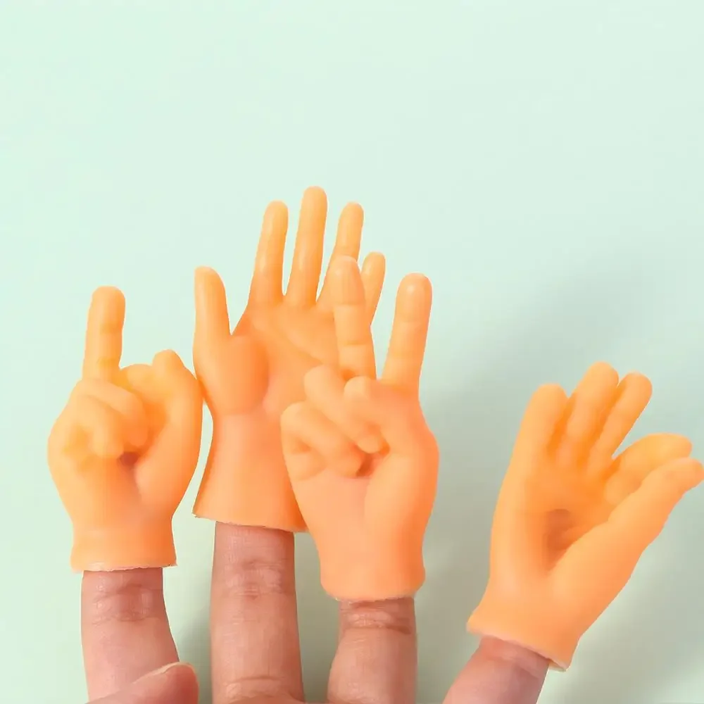Erwachsene Kind Lustige Spielzeuge Finger Zappeln Halloween Kleine Hand Katze Haustier Winzige Finger Hände Hand Palm Fingerpuppen Fingerspielzeug