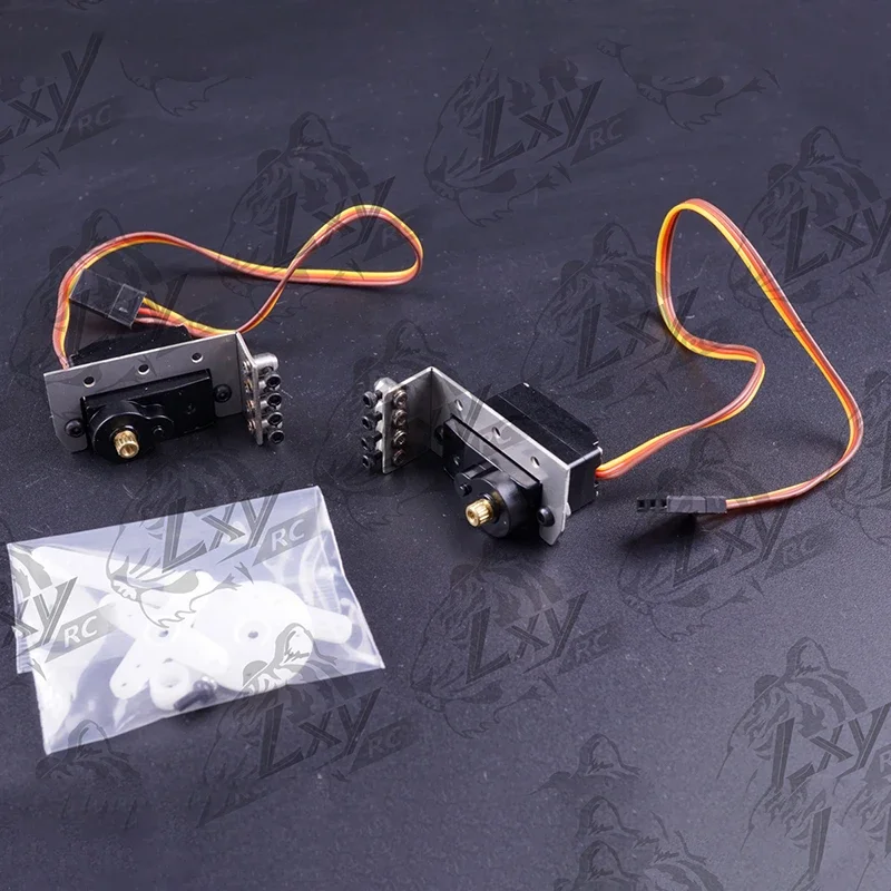 

1:14th Scale Metal Simulation Locking Servo for Tamiya RC Truck SCANIA 770S R620 VOLVO BENZ Arocs MAN TGX Car Accessories