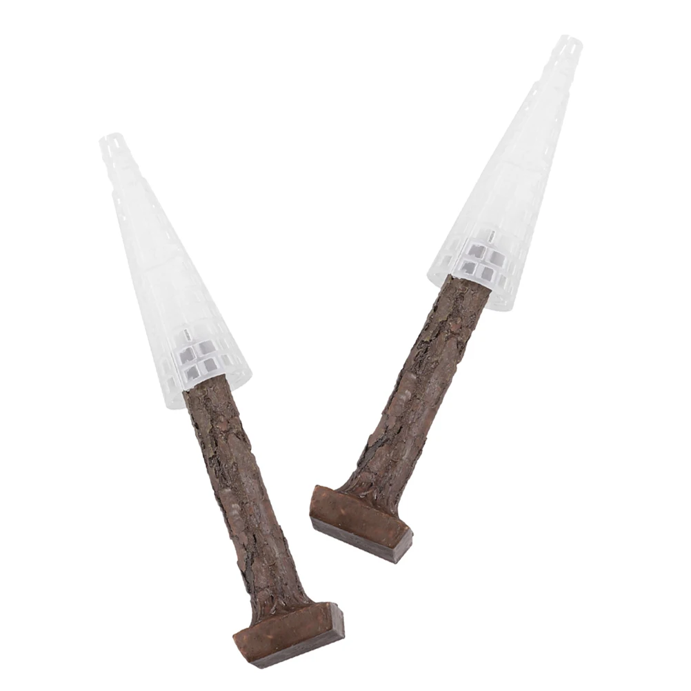 

2Pcs Moss Tree Aquarium Centerpiece Artificial Aquatic Christmas Trees for Betta Fish Tank Fake Plants Holiday Aquarium