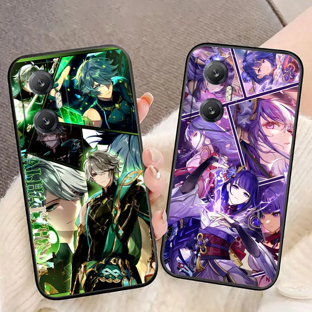 

Zhongli Xiao Genshin Impact Phone Case For Infinix HOT 60 50 10 10I 10S 11 12 12I 20 20I 20S 30 30I ZERO X 20 30 40 Case Shell