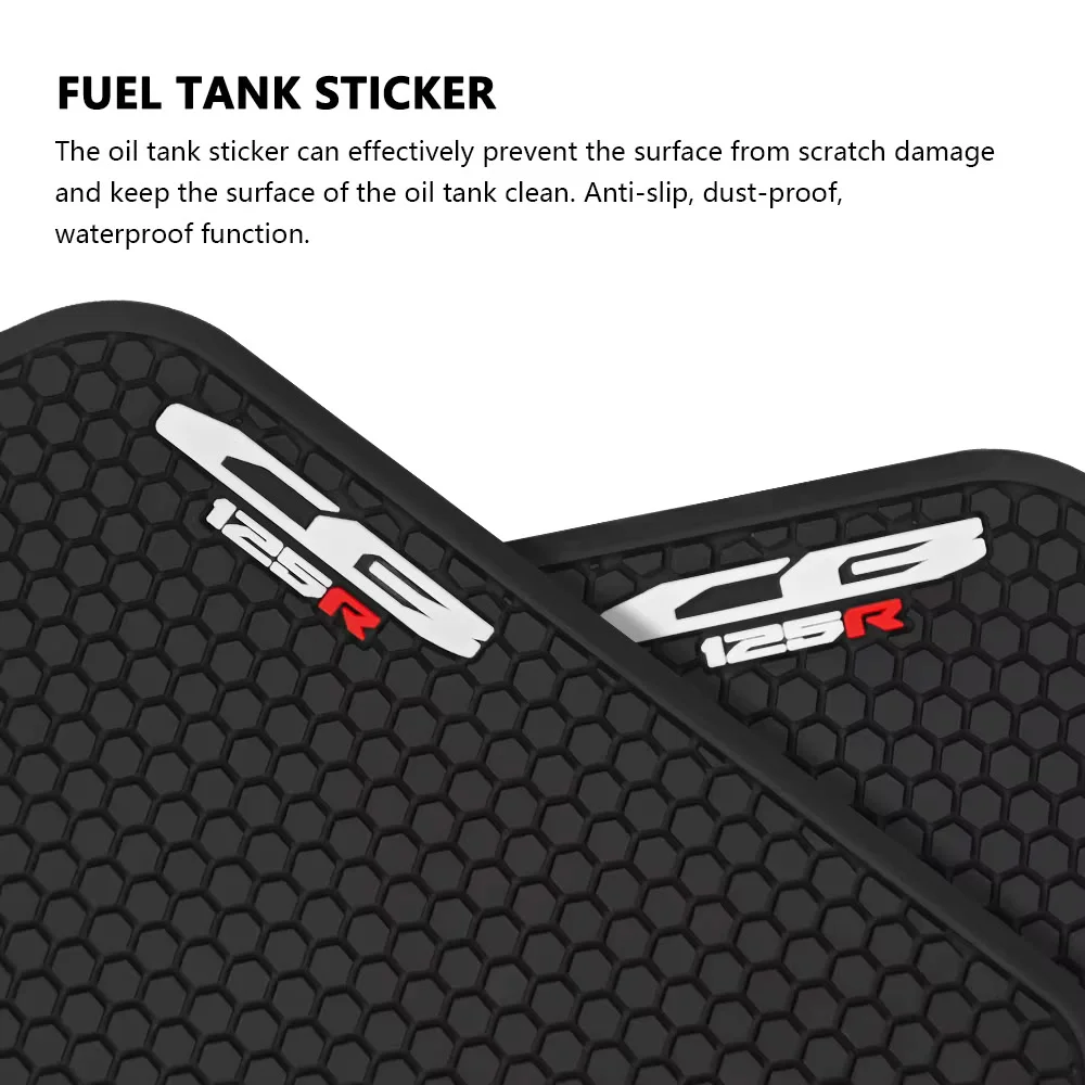Naklejki ochronne na boczne zbiorniki paliwa motocykla, nakładki na kolana, pady antypoślizgowe CB125R 2025 cb125r 2024 CB 125R 2018-2025