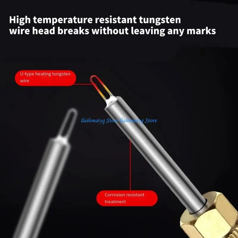 

573B Thread Zapper Tool Weaving Equipment Suitable for Stringing and Crafting Needs