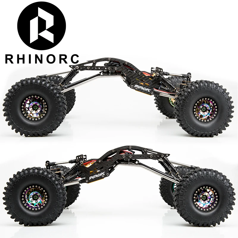 RhinoRC YUE ONE V2 RC Crawler Chassis 1/10 RTR Rig Edition 80A ESC S12 Brushless Motor 45KG Servo