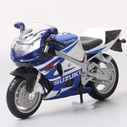 1/18 Scale Mini Children's Bburago SUZUKI GSX R750 GSX-R750 Bike Diecast Model Sport Motorcycle Kids Toy Souvenir Of Collectible