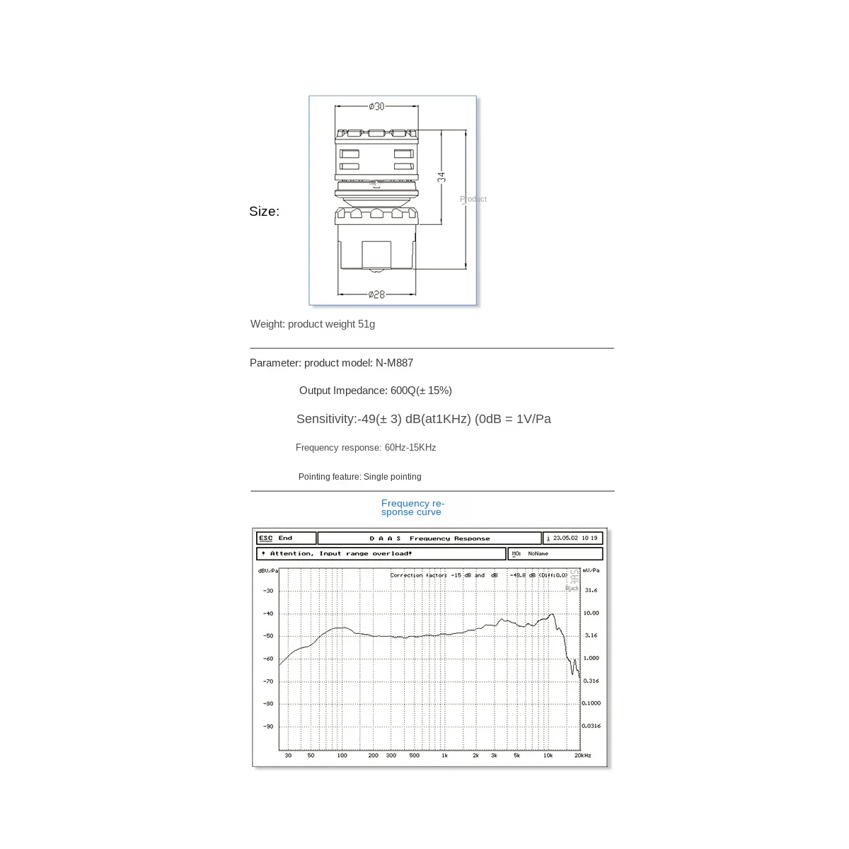 قلب ميكروفون ديناميكي احترافي ، استبدال خرطوشة ، ميكروفون كور