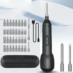 Xiaomi elektryczny śrubokręt wkrętak wkręcany Mini zestaw wkrętarka USB do wielokrotnego ładowania precyzyjna śrubokręt narzędzie do naprawy