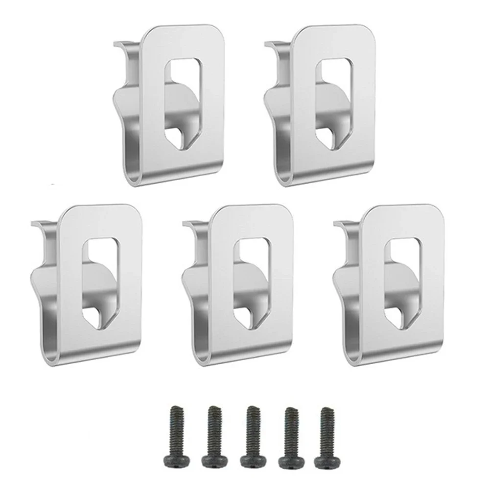 5PCS Electric Drill Belt Clips Steel N169778 N268241 Replacement For N086039 DCD980 DCD985 DCD780 Drill Driver Belt Clip