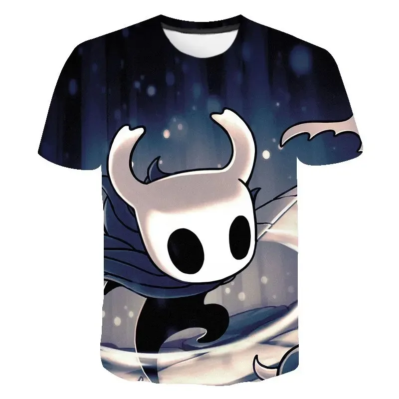 

Hollow Knight tshirt Short Sleeve T Shirt Unisex t shirt Streetwear Fashion Trendy Tee y2k Top mens