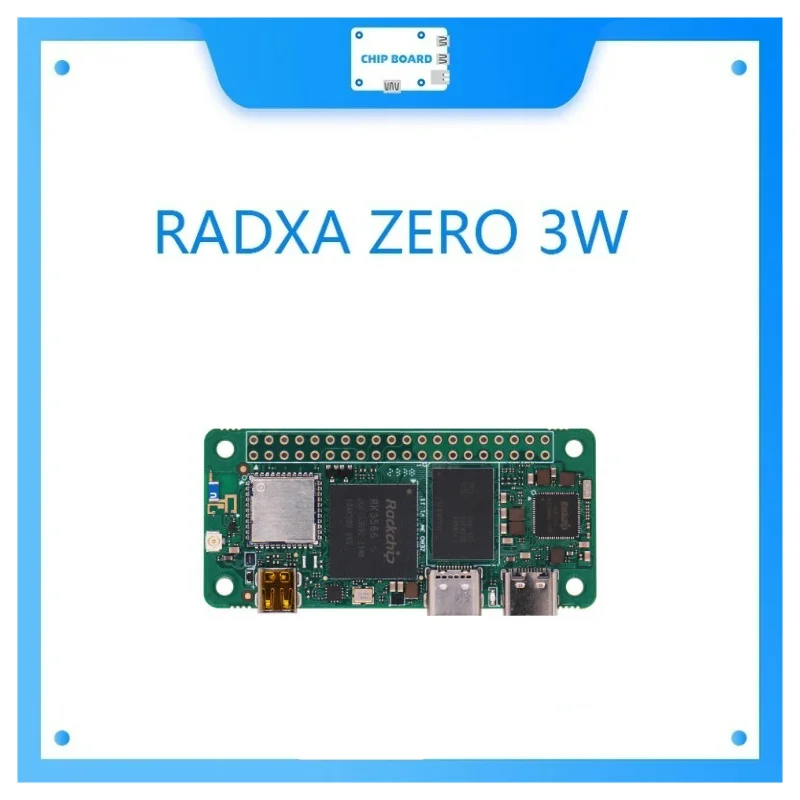 RADXA ZERO 3W Rockchip RK3566 64 bit basato su quad core Mini SBC WIFI4 / BLE5