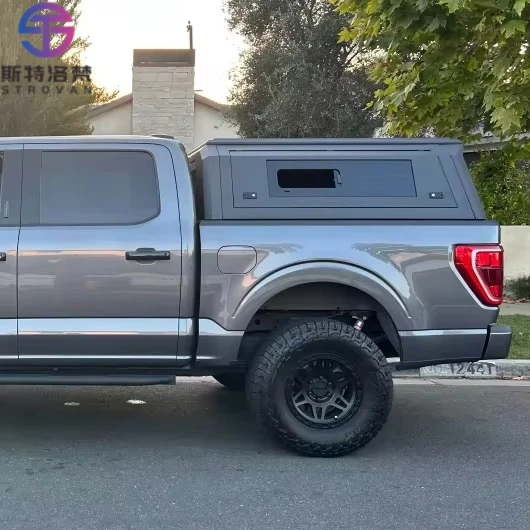 4x4 Pickup Truck Canopy Hard Top | Aluminum Alloy Truck Topper for  F150 F250 /  Hilux | Waterproof & Anti-Theft RAM 1500 2500