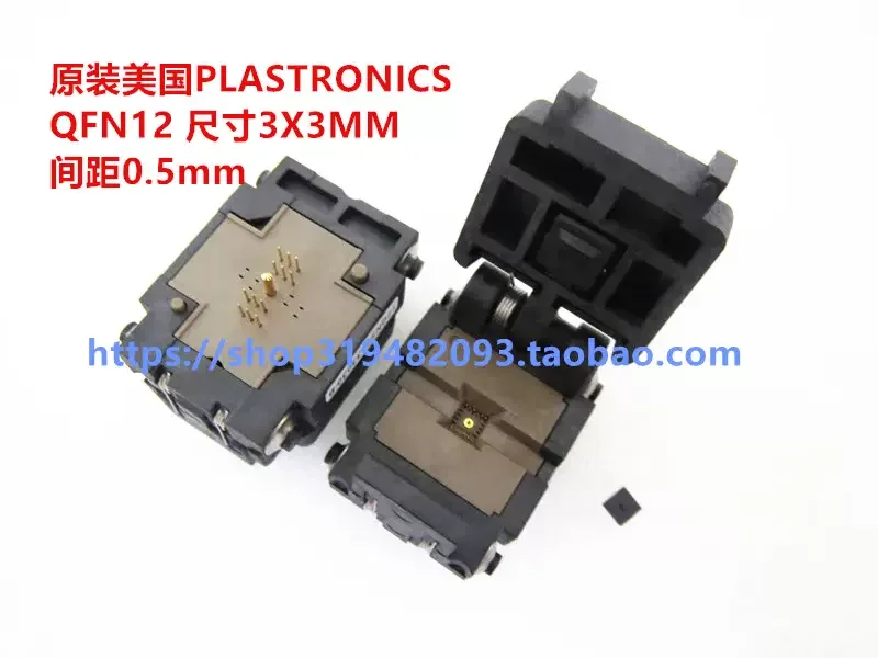 Clamshell qqfn12/DIP bench Test soket pemrograman Burn-in cketstest bench