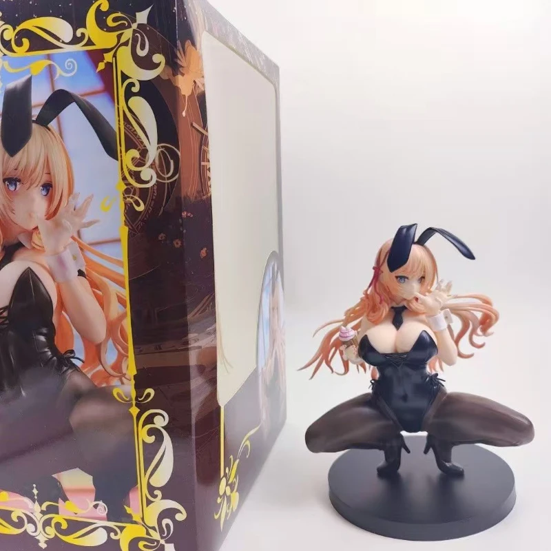 

Soft, cute and sexy pretty girl ice cream Bunny Girl Anime manual GK model puppet Table decoration toy collectibles collection