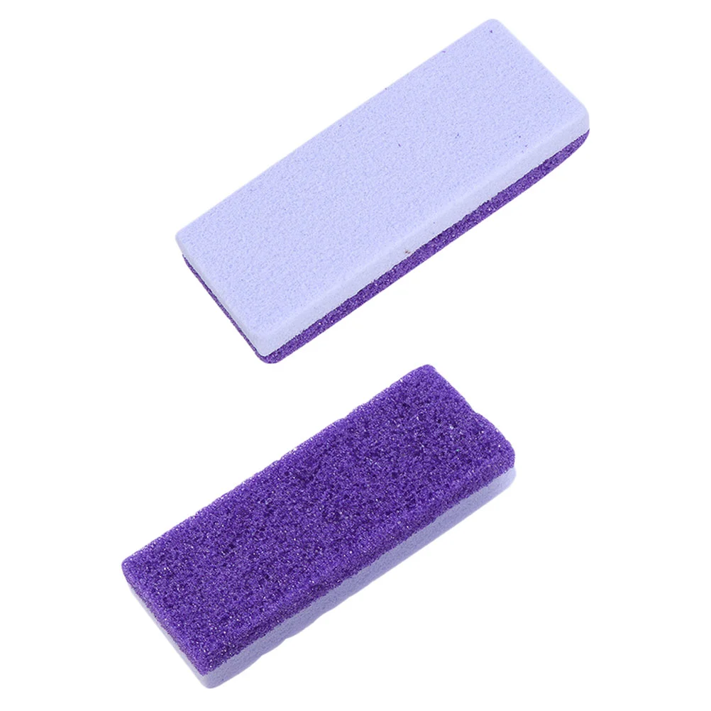 2 Pcs Pumice Tool Stone Pedicure Tools for Feet Remover Dead Skin Foot File Scraper