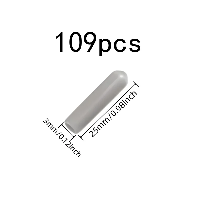 109 pcs Anti-Scratch Tip Protectors, Flexible Soft Material, Home Appliance Safety Kitchen Shelf Protection