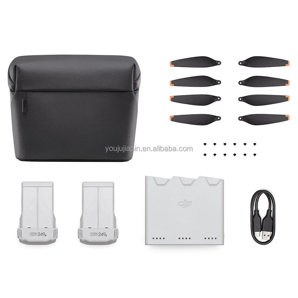 Mini 3 Pro Fly More Kit 34min max flight time Two-Way Charging Hub Shoulder Bag Propellers USB 3.0 Type-C Date Cable