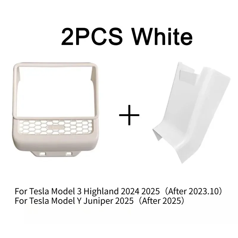 2PCS White
