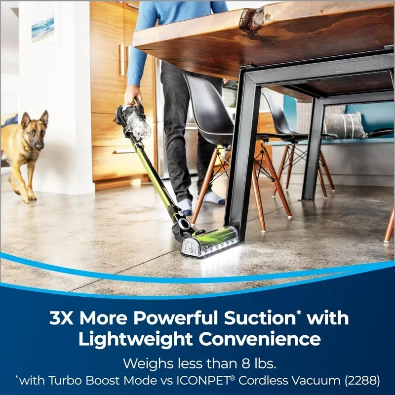 QWABISSELLS ICONpet Turbo Edge Vacuum Cleaner,3177A