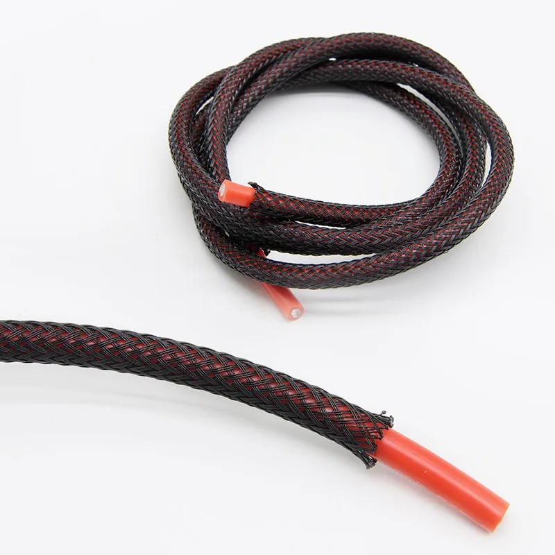 

1/2/5/10/20Meters Black Insulated Braid Sleeving 1mm-100mm PET Expandable Sleeving Cable and Wire Protection